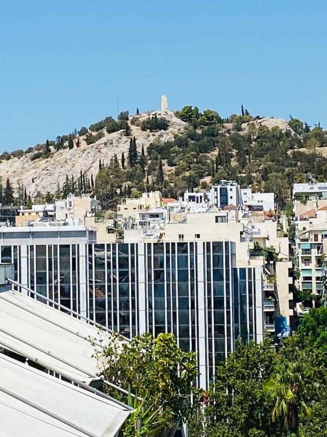 2 Bd Top Floor Aprt With Acropolis View Athen Exterior foto